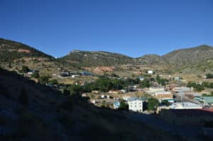 View of Pioche from Lime Hill
